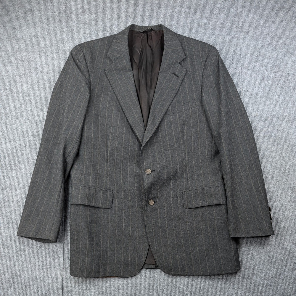 Polo University Club Blazer Mens 42R Pinstripe Vintage Old Money Ralph Lauren